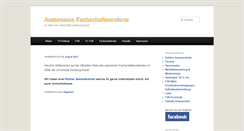 Desktop Screenshot of fsreferat.asta-due.de